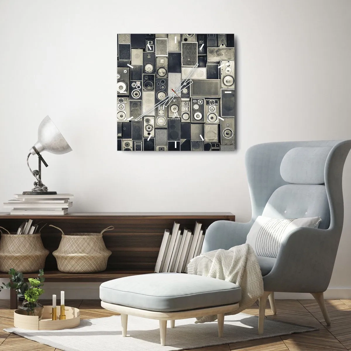 Falióra, Óra - És minden rendben van - 40x40 cm