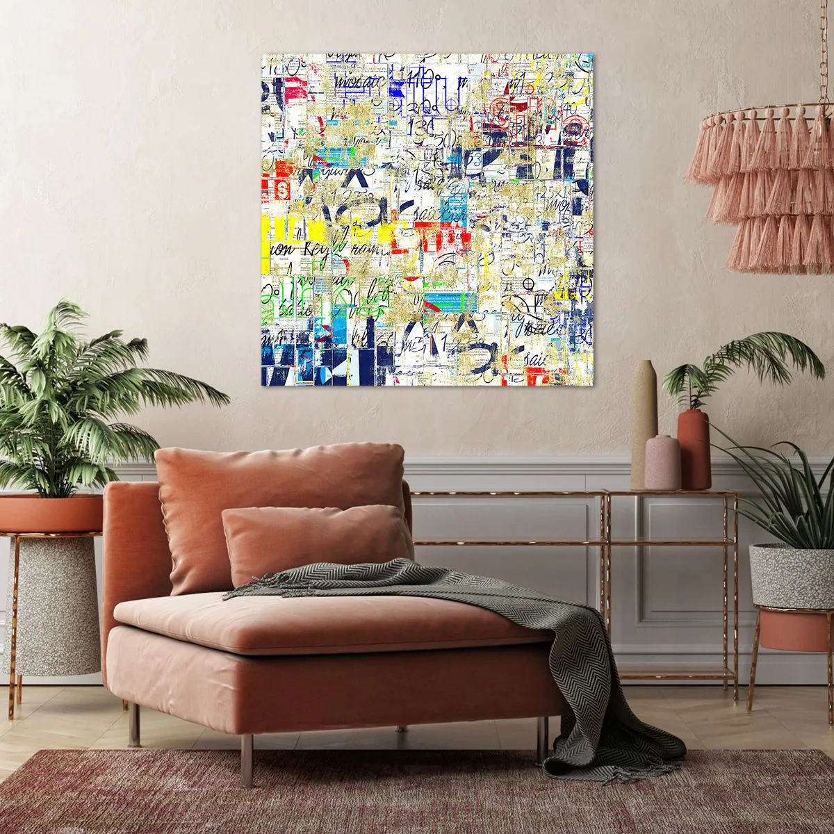 Vászonkép - Egyszerűen tetszik a szemnek - 60x60 cm