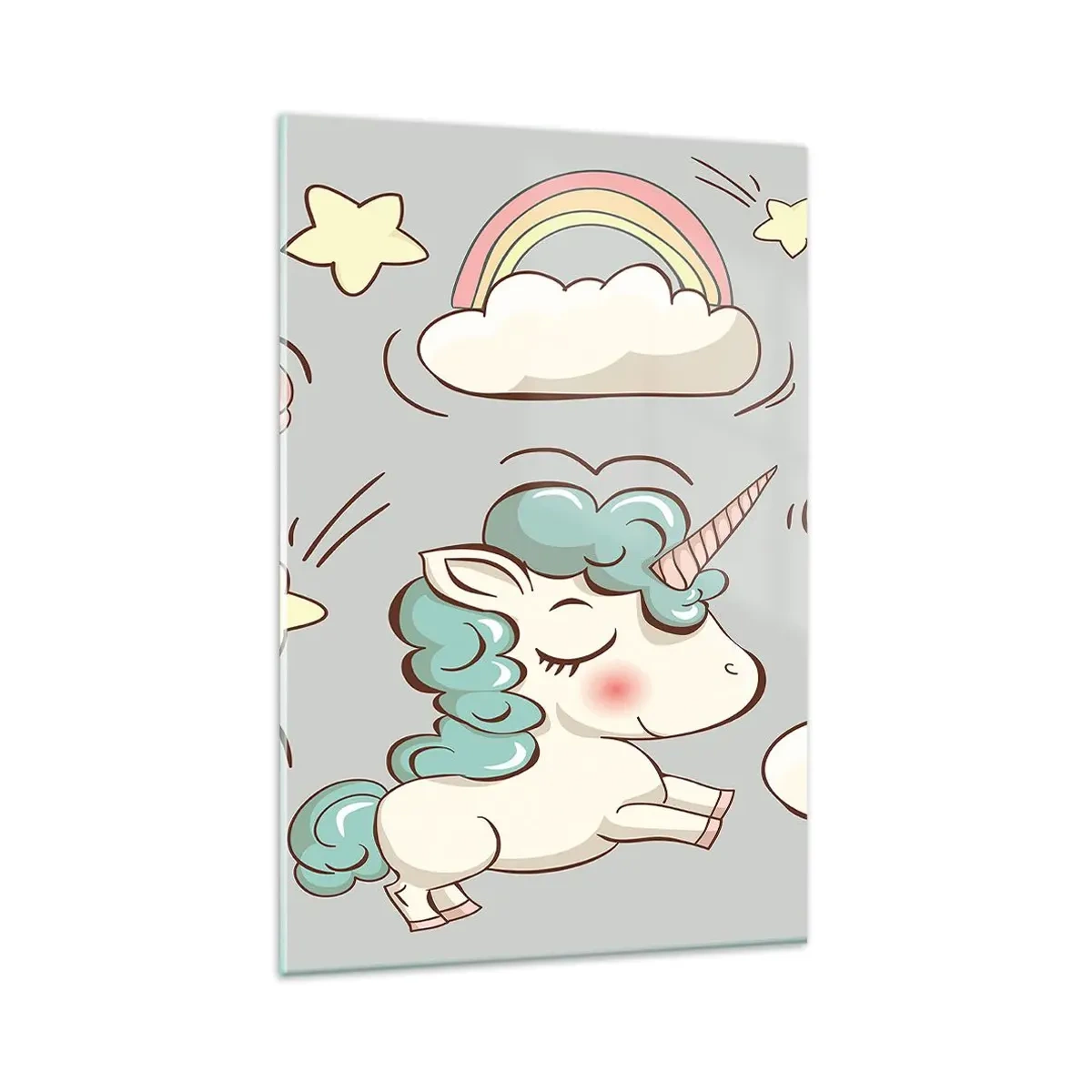 Üveg kép - Biztosan léteznek... - 80x120 cm