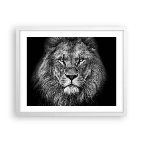 Poszter fekete keretben - Őfelségi palástban - 50x40 cm