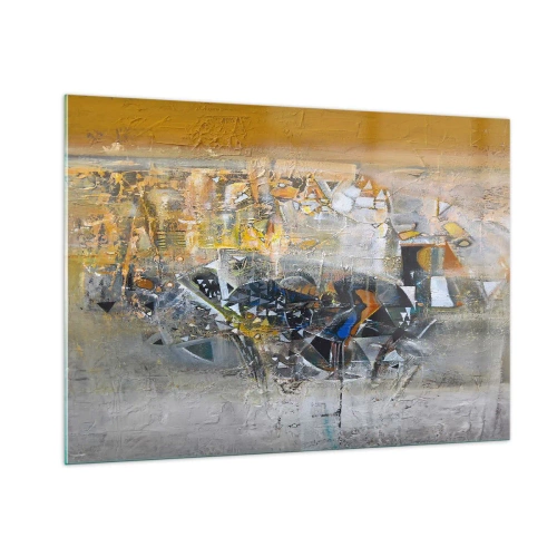 Üveg kép - Minden rendben lesz - 100x70 cm