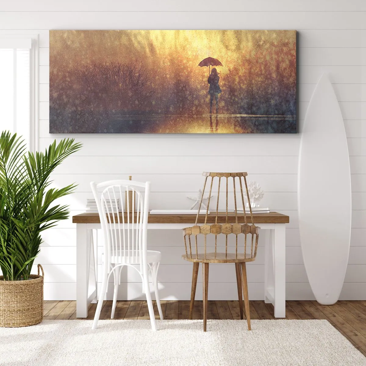 Vászonkép - Érzem, hogy valaki engem néz - 140x50 cm