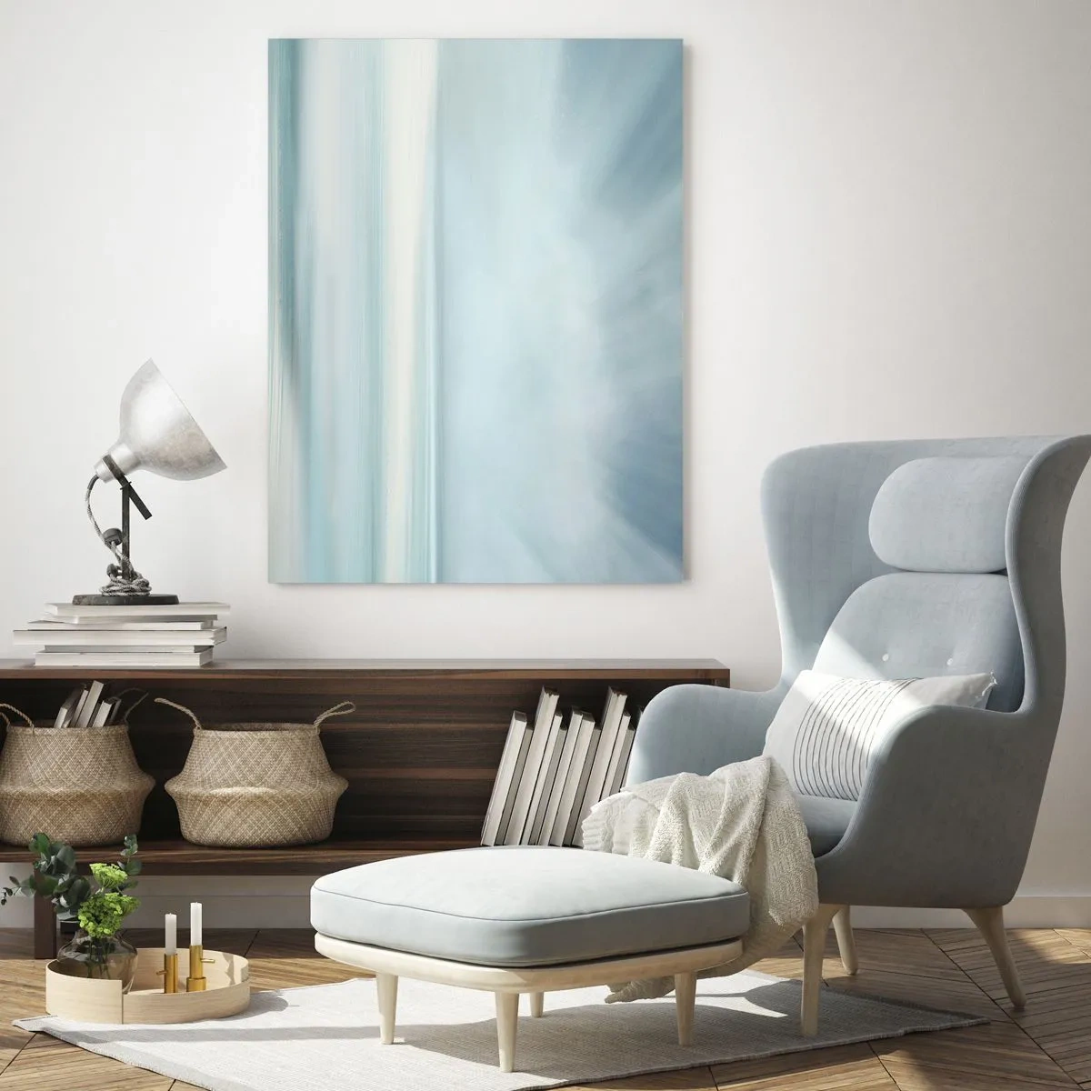 Üveg kép - Béke egészen a horizontig - 50x70 cm