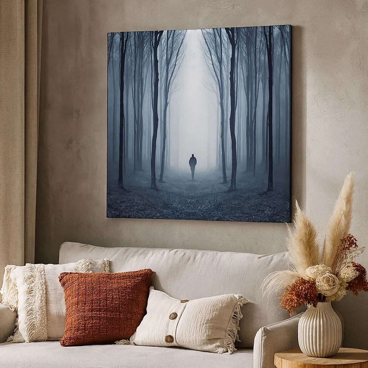 Vászonkép - És minden egyszerű és világos - 30x30 cm