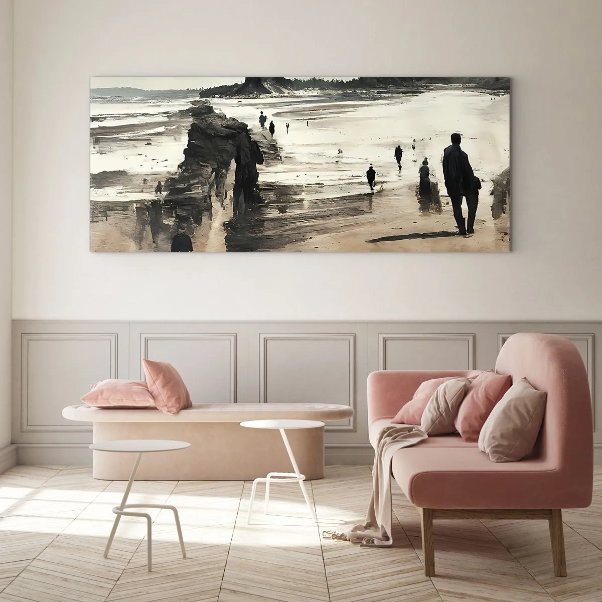 Üveg kép - Megidézett - 140x50 cm
