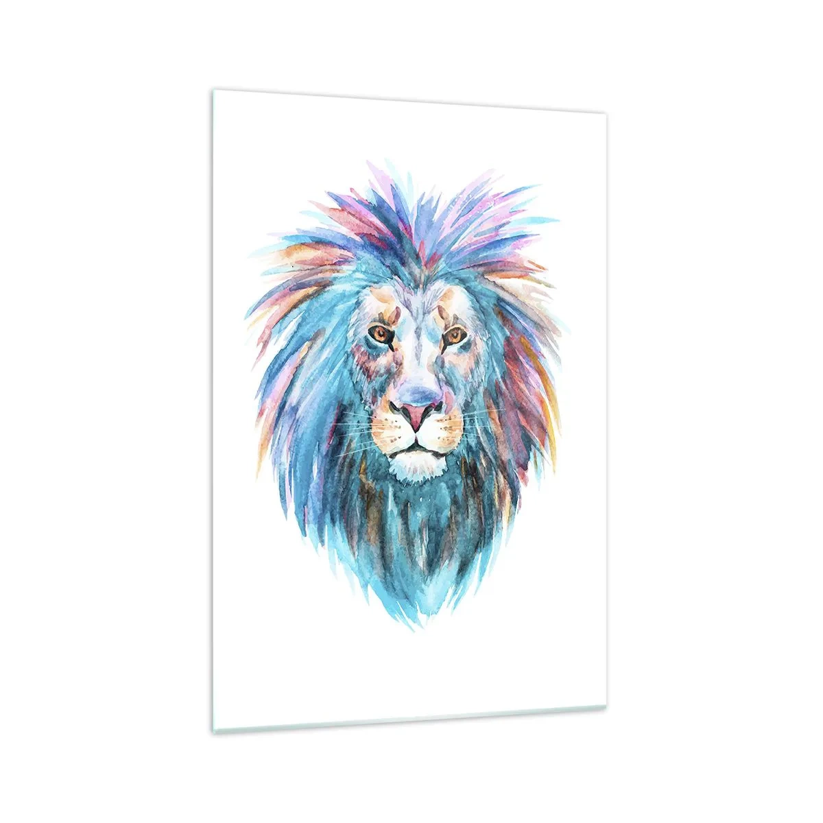 Üveg kép - Felvillanyozó aura - 70x100 cm