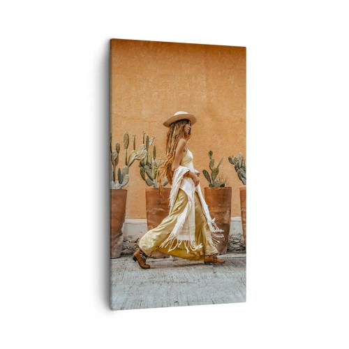 Vászonkép - Hippi stílusban - 45x80 cm