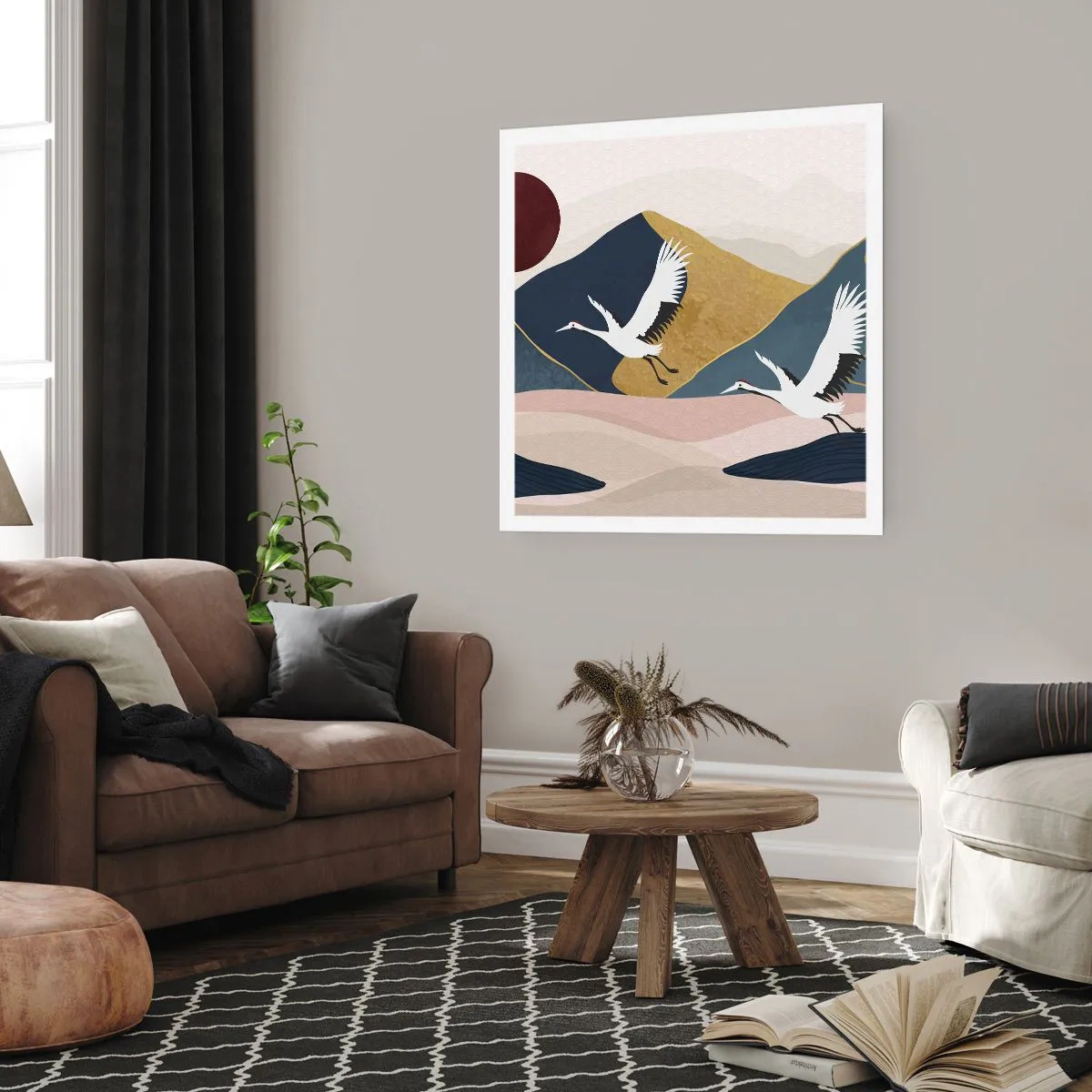 Poszter - És ismét ELREPÜLT a nap - 40x40 cm