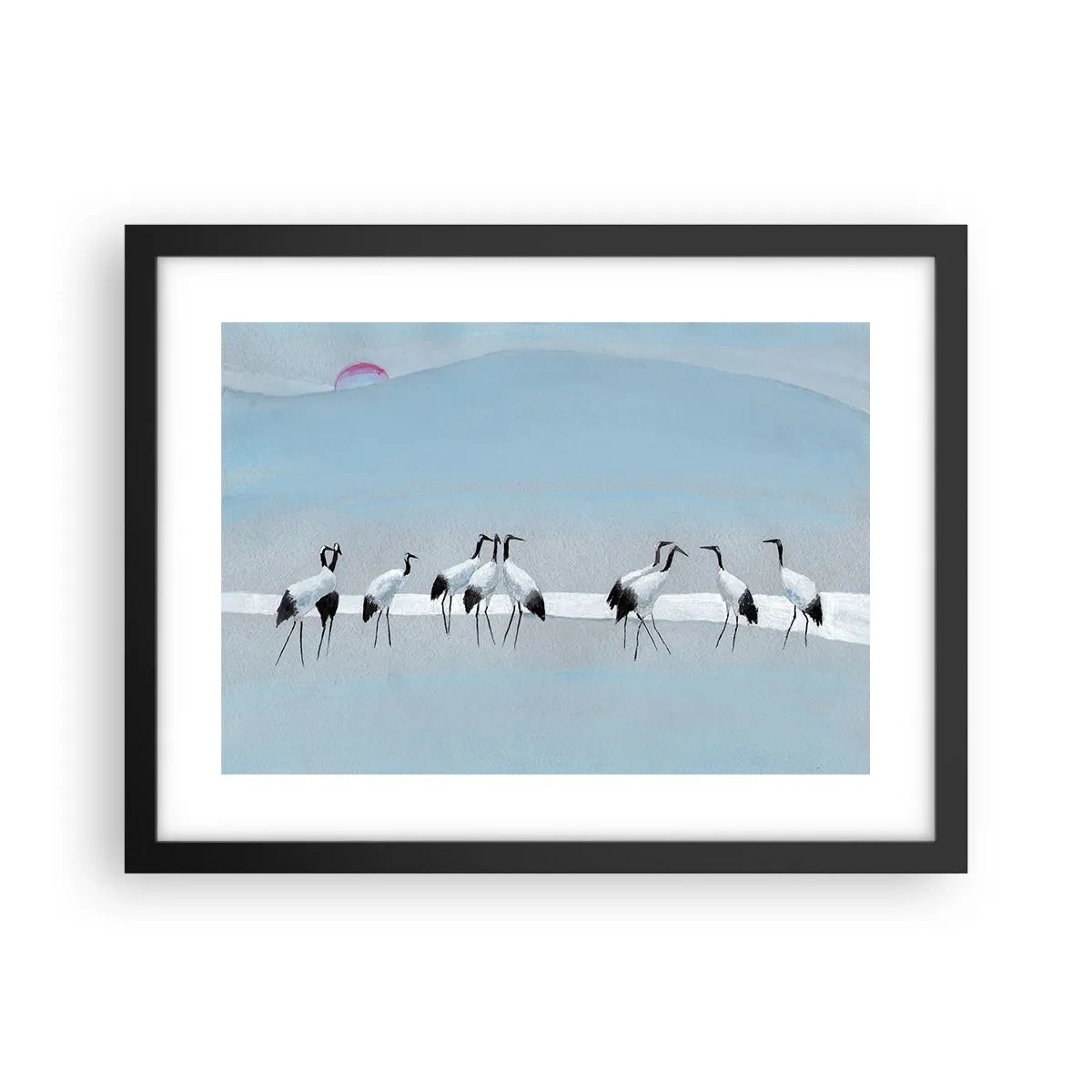 Poszter fehér keretben - Egy forró nap után - 40x30 cm