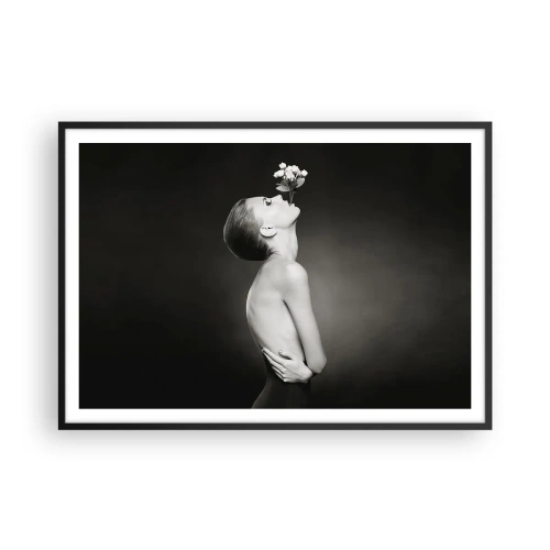 Poszter fehér keretben - Excentrikus elegancia - 100x70 cm