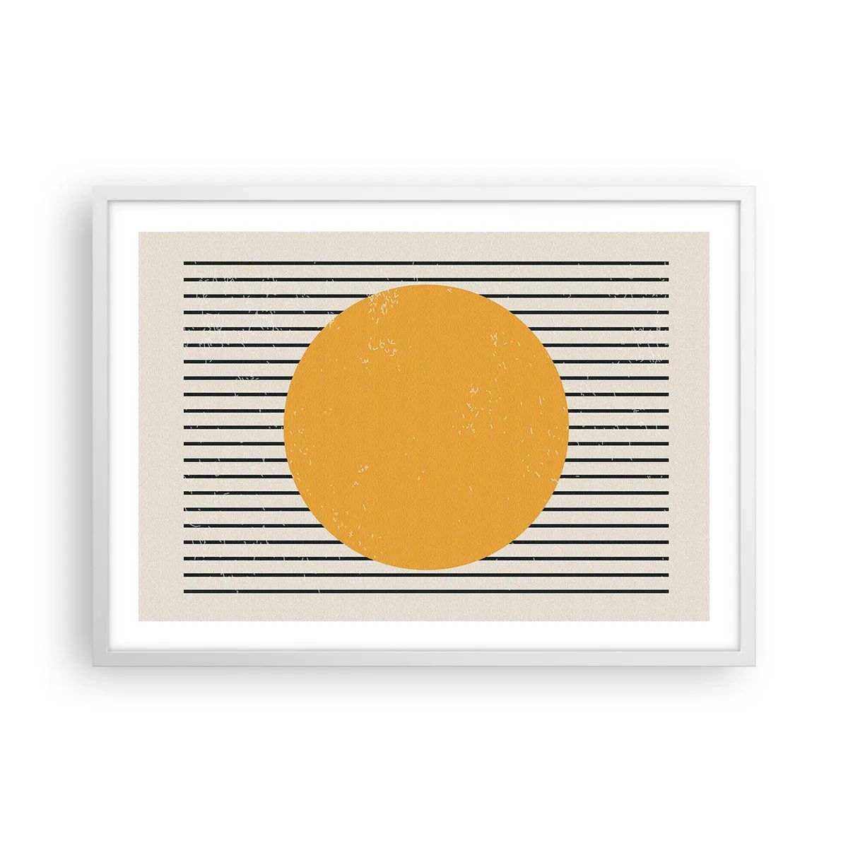 Poszter fekete keretben - Az egyszerűség ereje - 70x50 cm