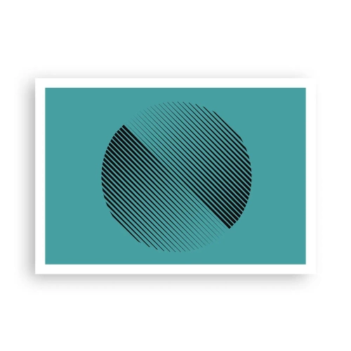 Poszter - A kör - egy geometriai variáció - 100x70 cm