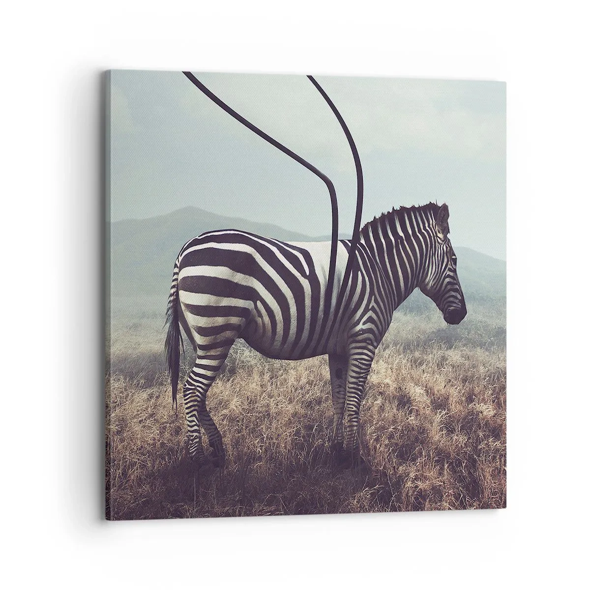 Vászonkép - Figyelem! Hiba - 70x70 cm