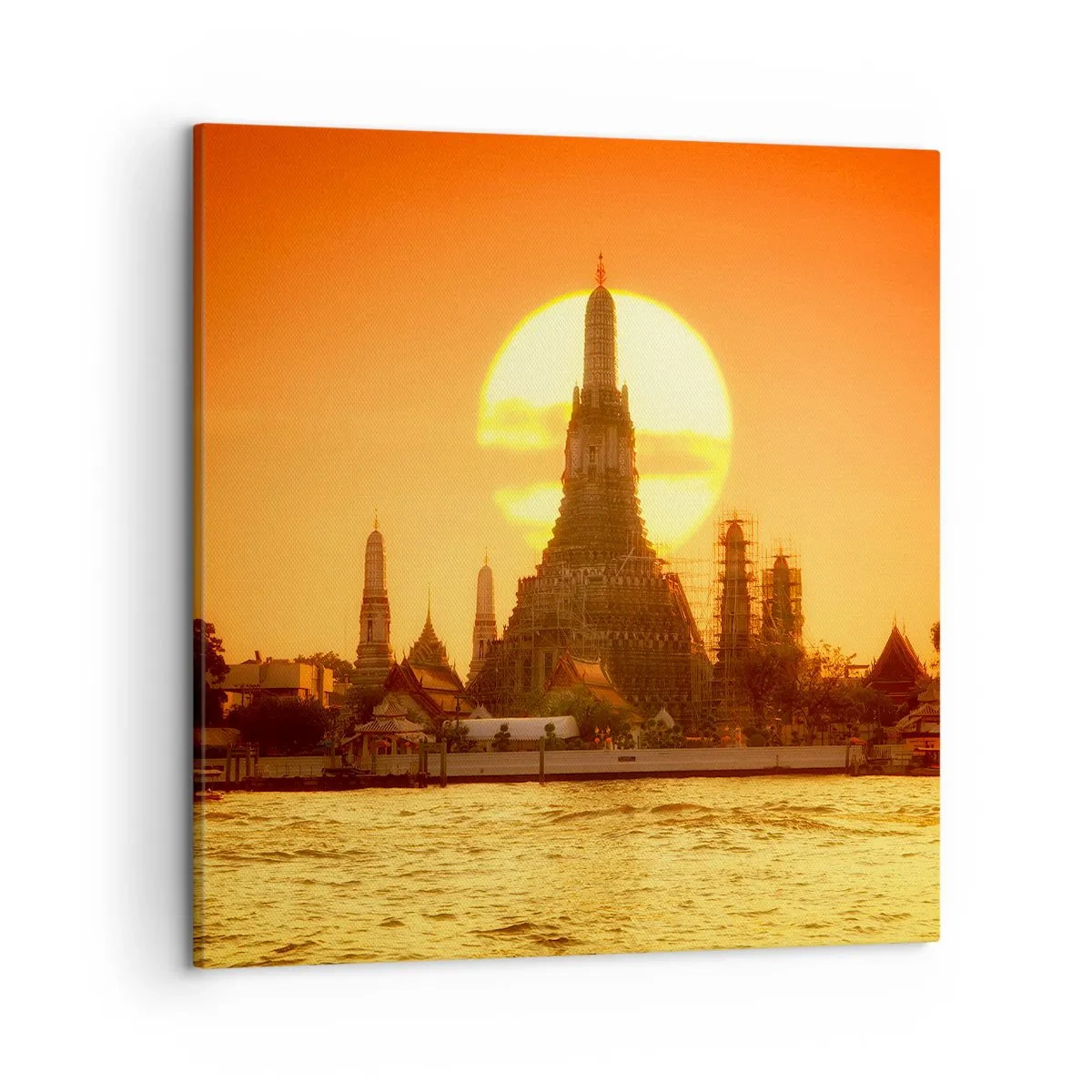 Vászonkép - Nap felé, mindig nap felé - 50x50 cm