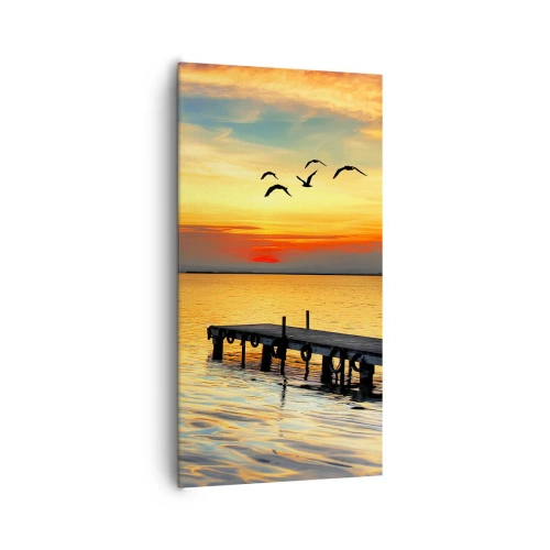 Vászonkép - Az esti visszatérések - 65x120 cm