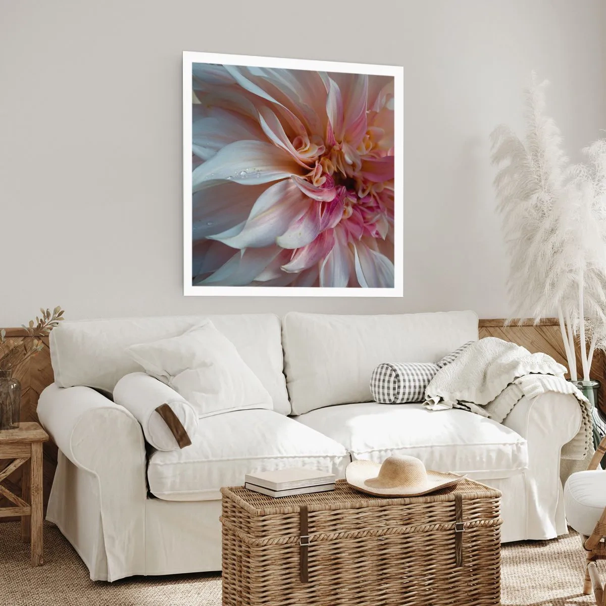 Poszter - Virágzó frissesség - 60x60 cm