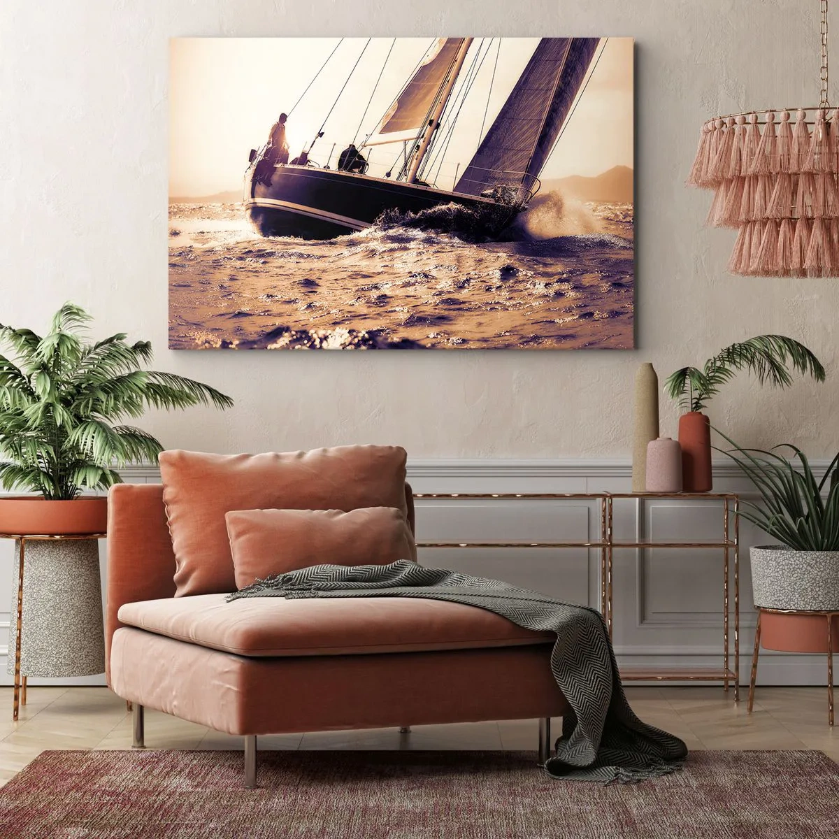 Vászonkép - Vitorlázz, tengerész - 100x70 cm