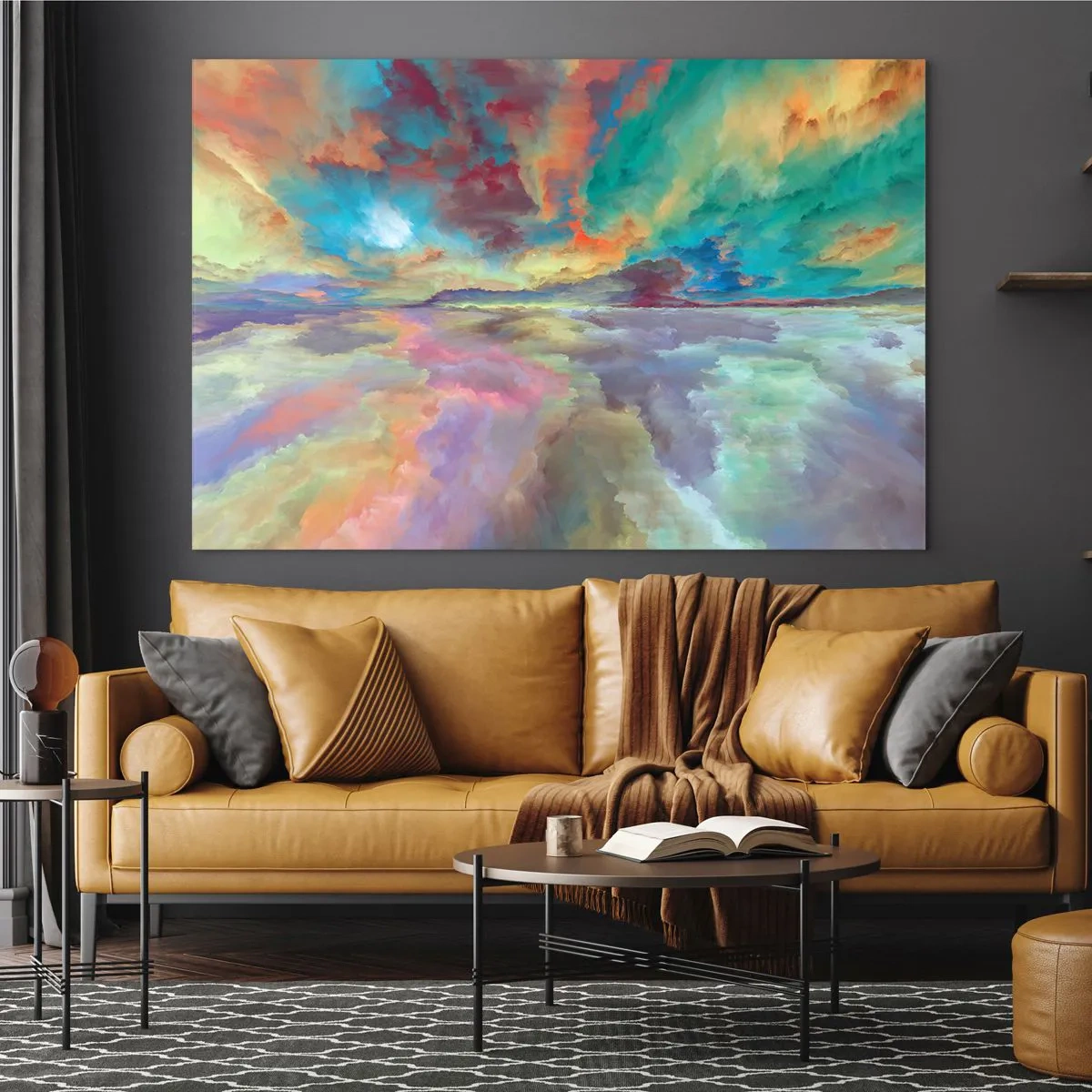 Üveg kép - Két mennyország - 120x80 cm