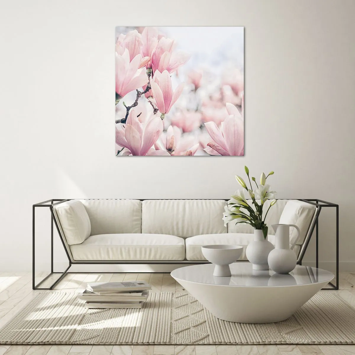 Üveg kép - A finomság eszménye - 60x60 cm