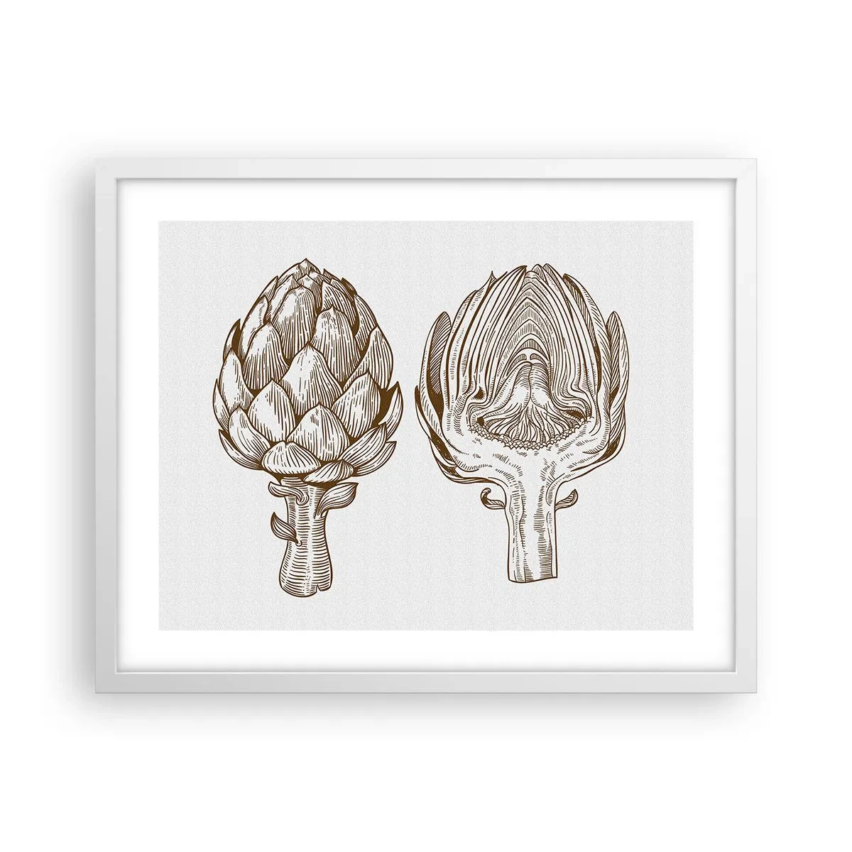 Poszter fekete keretben - Anatómia lecke - 50x40 cm