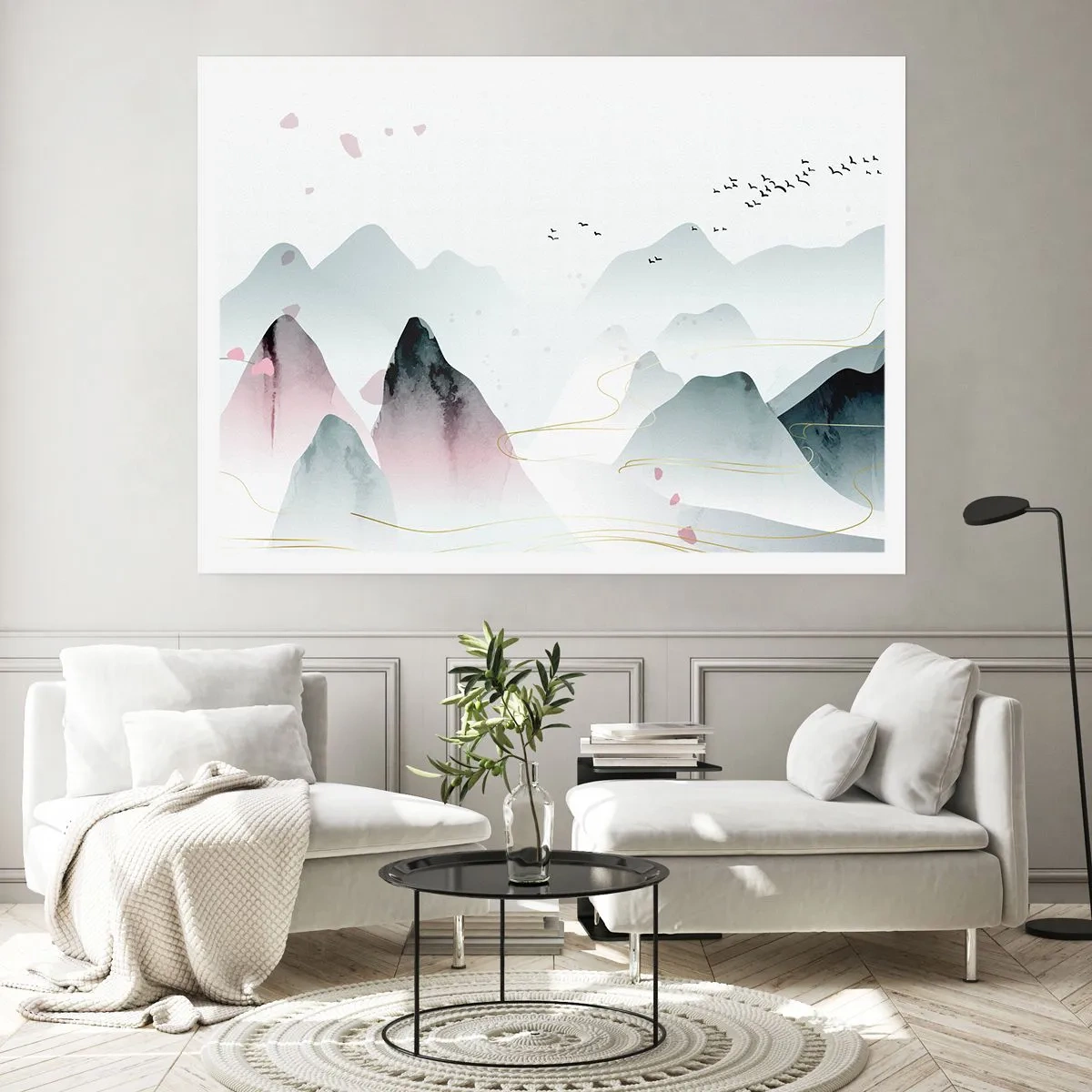 Poszter - A csúcsok fölött - 70x50 cm