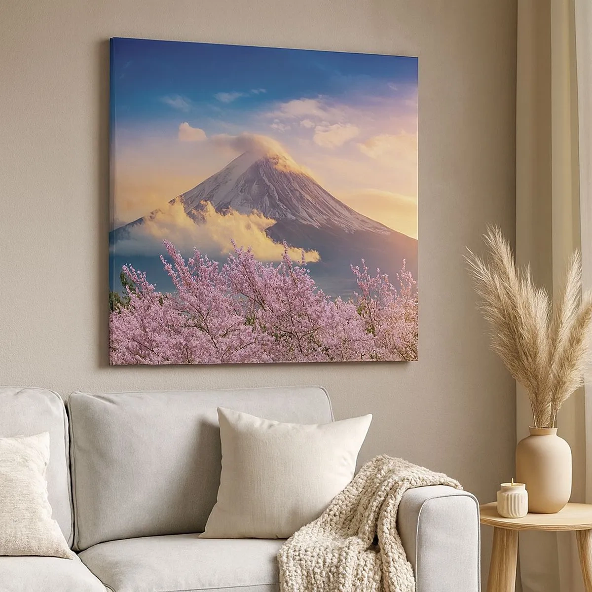 Vászonkép - Japán szentség - 30x30 cm