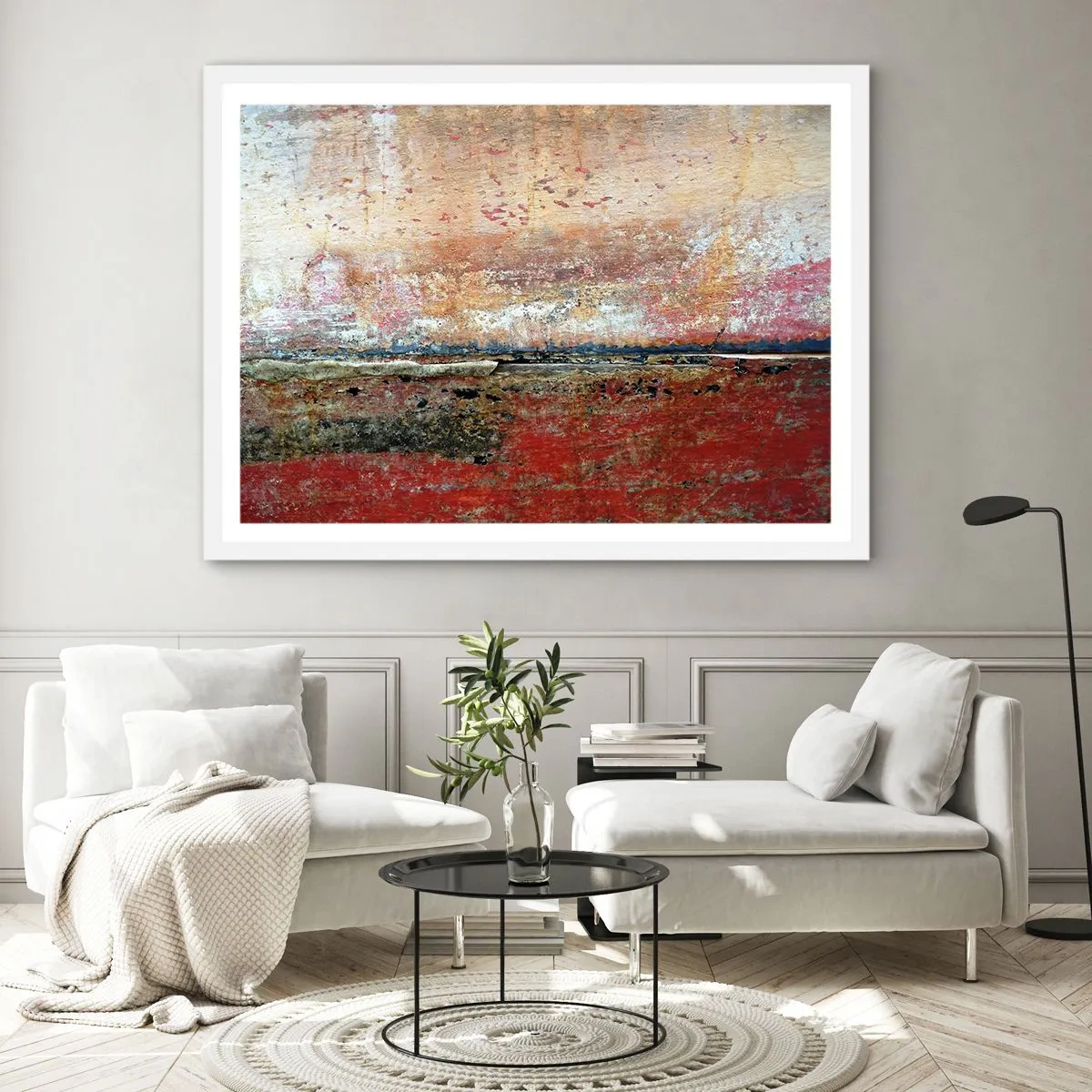 Poszter fekete keretben - Talán a tenger - 40x30 cm