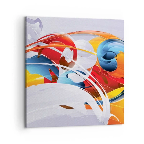 Vászonkép - Az elemek tánca - 50x50 cm