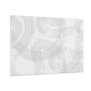 Üveg kép - Nincs egyenes út - 100x70 cm