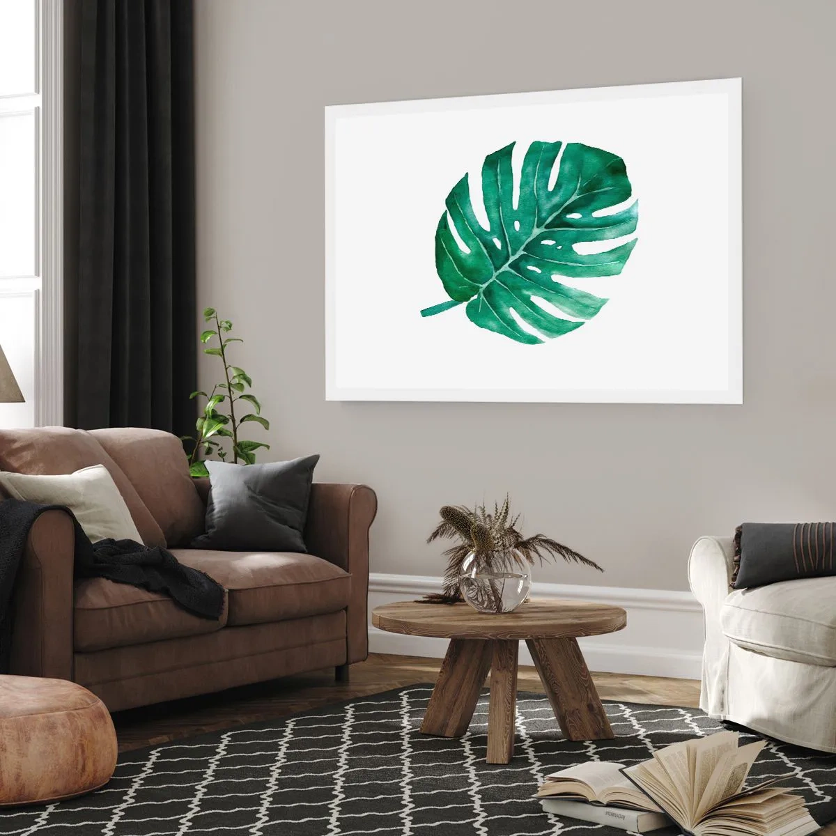 Poszter - Zöld koncepció - 100x70 cm