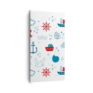 Vászonkép - Tengeri mese - 65x120 cm