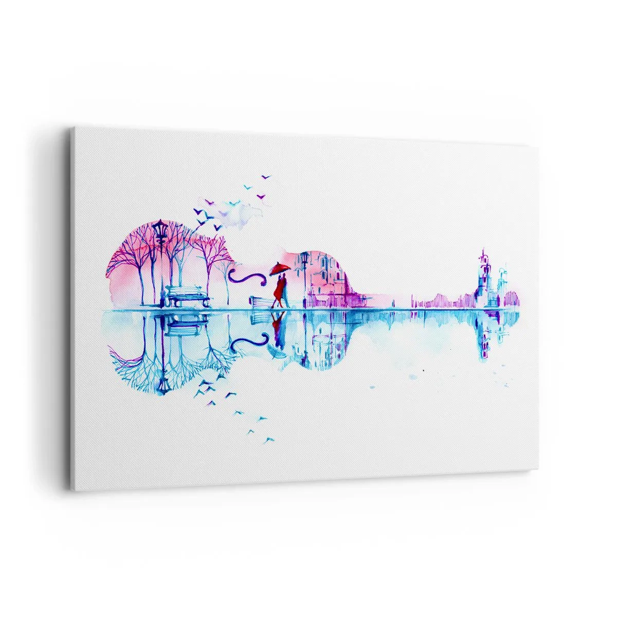 Vászonkép - Eső dalokat hozok nektek - 120x80 cm