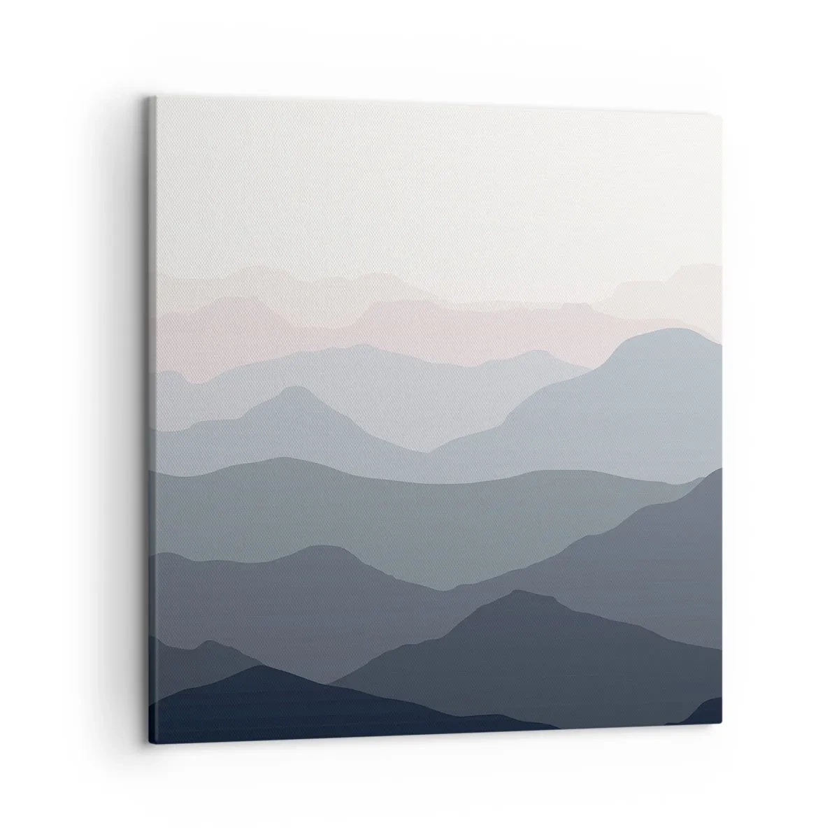 Vászonkép - A hegyek hullámai - 50x50 cm