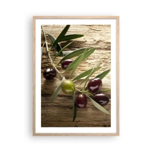 Poszter világos tölgy keretben - Egyenesen a természetből - 50x70 cm