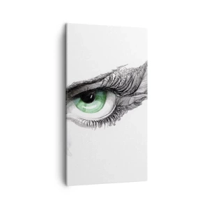 Vászonkép - Gyönyörű és támadásra kész - 45x80 cm