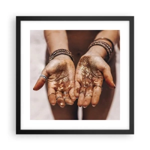 Poszter fehér keretben - Ajándék neked - 40x40 cm