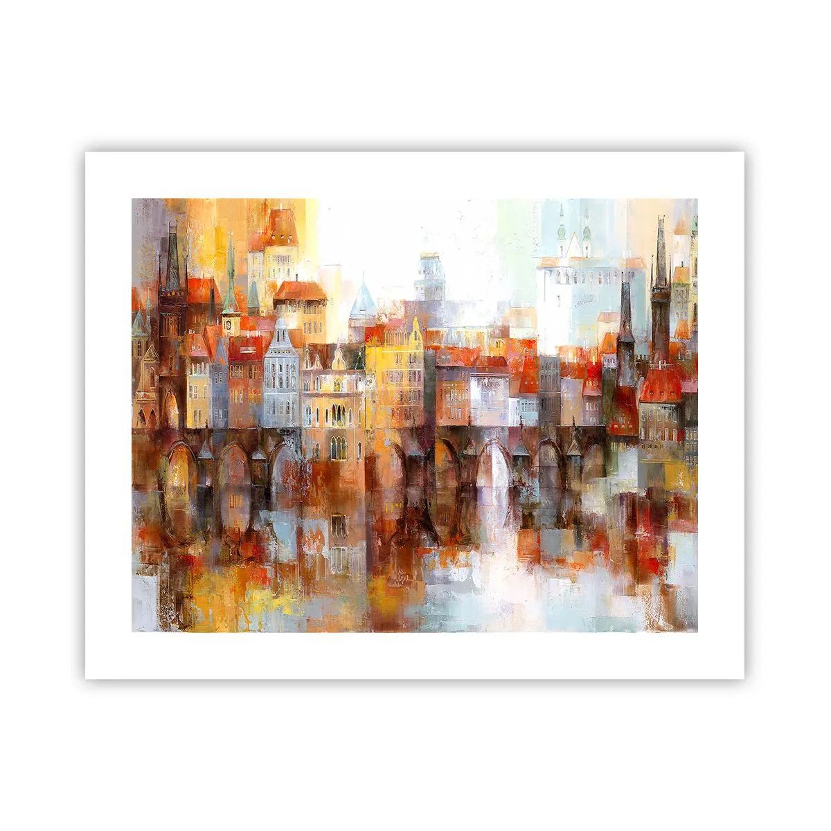 Poszter - A híd alatt is gyönyörű - 50x40 cm