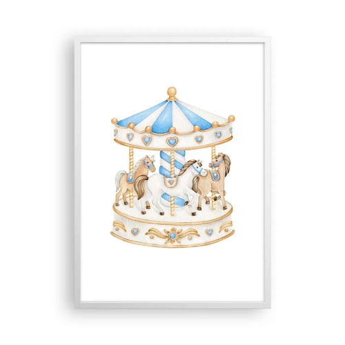 Poszter fekete keretben - Édes gyermekkor - 50x70 cm