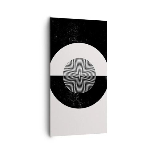 Vászonkép - Harmónia fekete-fehérben - 65x120 cm