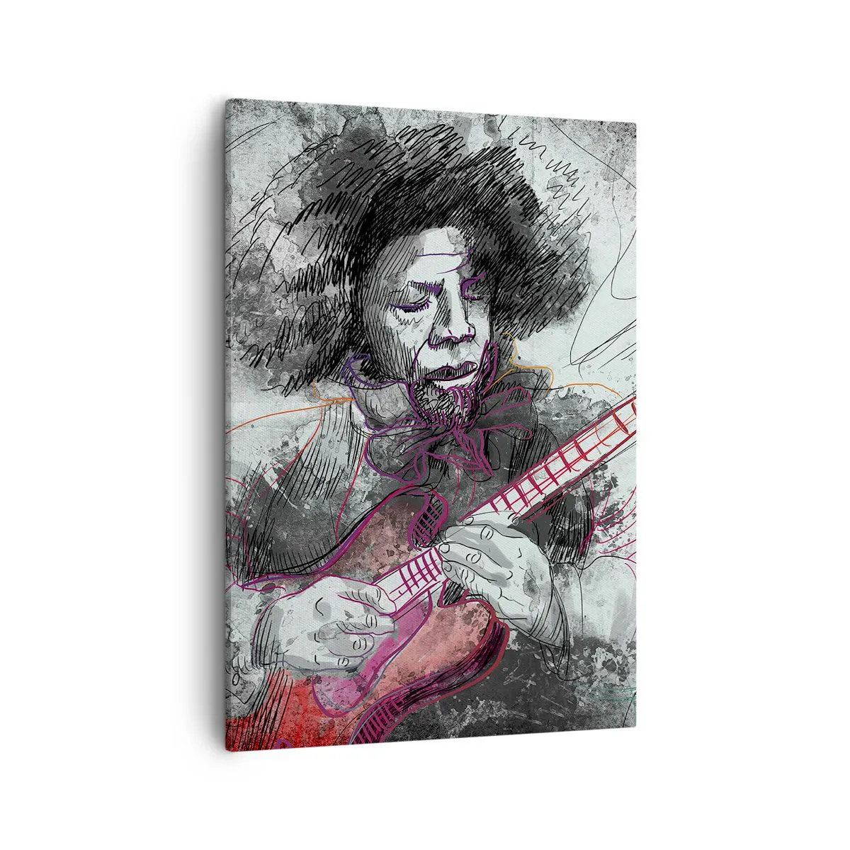Vászonkép - A zene hullámain - 50x70 cm