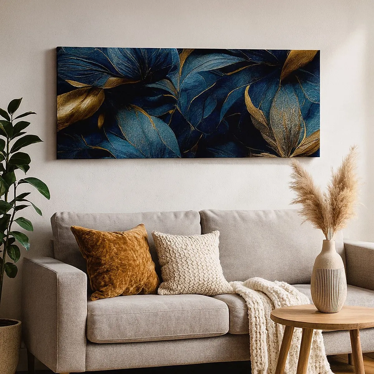 Vászonkép - Arannyal bélelt - 100x40 cm