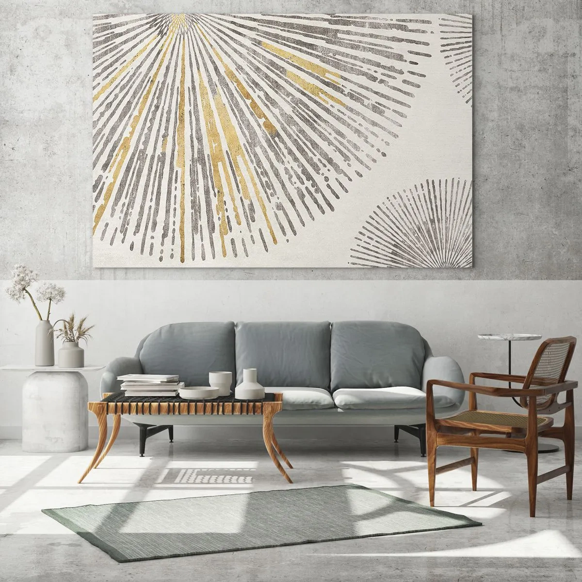 Üveg kép - A sugár szépsége - 100x70 cm