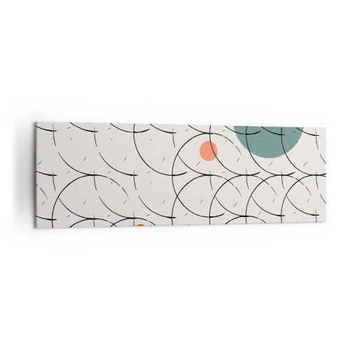 Vászonkép - A pop-art szellemében - 160x50 cm