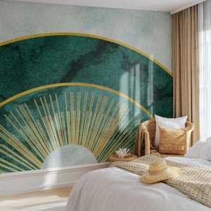 Fotótapéta Premium Sand - Egy másik naprendszer - Art Deco, Modern, Absztrakció - 150x105 cm