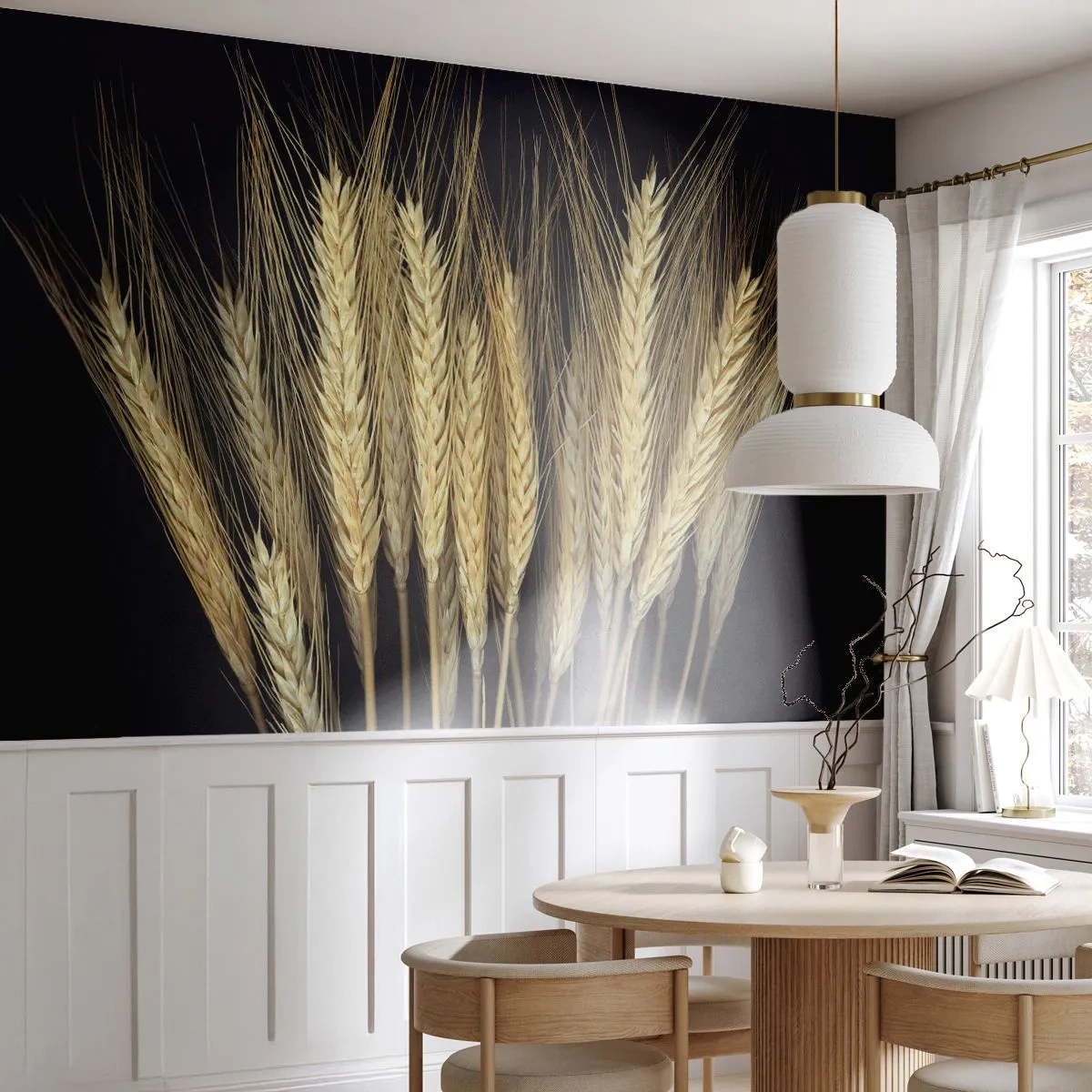 Öntapadós Fotótapéta Deluxe Sticker - Rusztikus varázslat - Gabona, Növények, Természet - 250x175 cm