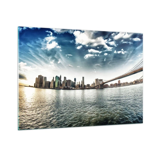 Üveg kép - Az üvegsziget - 100x70 cm