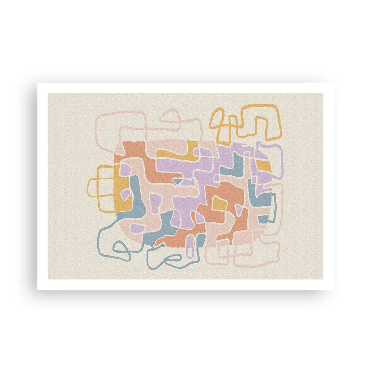 Poszter - Labirintus - egy örömteli kaland - 100x70 cm