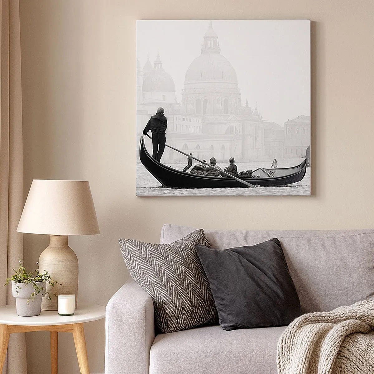 Vászonkép - Utazás a szépség forrásaihoz - 30x30 cm