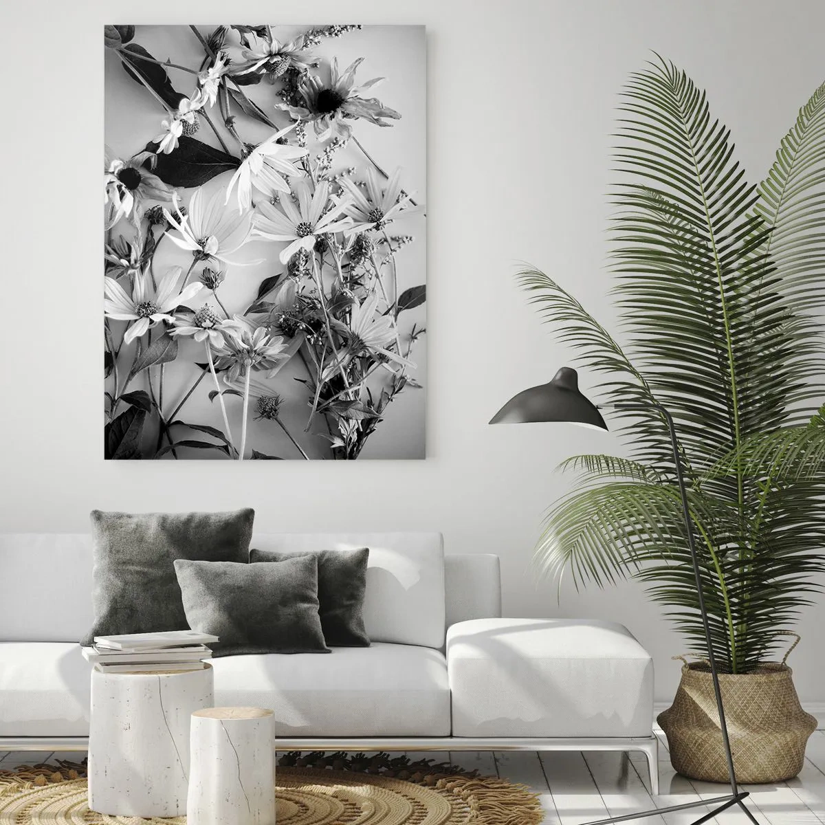 Üveg kép - Nem virágcsokor - 50x70 cm