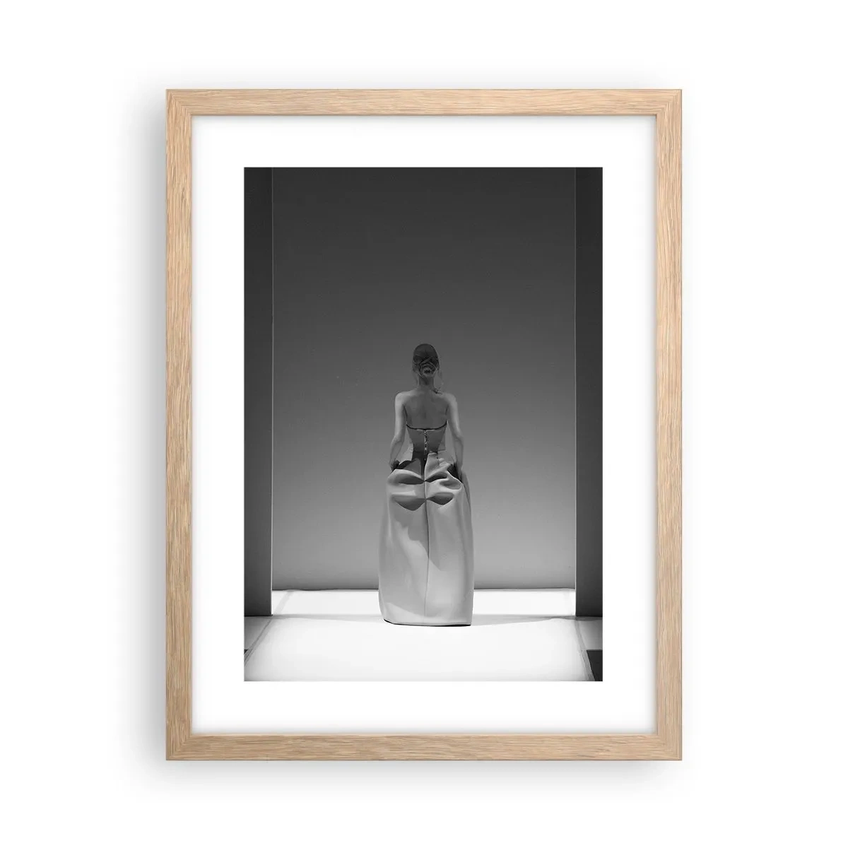 Poszter világos tölgy keretben - Kifinomult egyszerűség - 30x40 cm